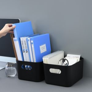 Storage Box for Office Supplies and Cosmetics Desk Organization