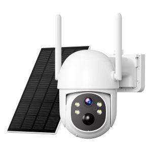 Camera Giám Sát WiFi Chạy Bằng Năng Lượng Mặt Trời 3MP Ultra HD Ngoài Trời Màu Sắc Tầm Nhìn Ban Đêm Phát Hiện Chuyển Động Âm Thanh Hai Chiều Camera An Ninh Gia Đình