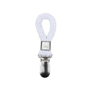 1/4PCS Bathroom Towel Clips Braided Multipurpose Cloth Hanger Bathroom Cotton Loop Towel Clip  Metal Clamp Kitchen Home Storage