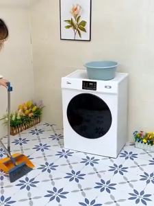 【Local Warehouse Shipping】【1928 People Collected】Buy 1 Get 8【Four Base + Four Foot Pads】Set of 8 Washing Machine Shock Absorbing Foot Pads Base Universal Heightening Anti-Slip Silent Anti-Vition Pads for Top Loaders Front Loaders and Refrigerators