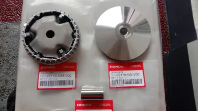 HONDA GENUINE PULLEY SET WITH DRIVE PIECE FOR BEAT FI V2 THAILAND