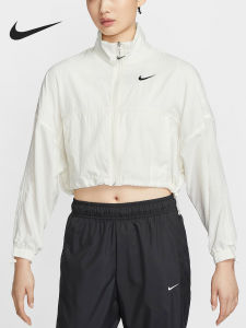 Nike | Áo Khoác Thể Thao Len Cổ Đứng cho Nữ