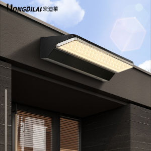 Hongdilai Solar Courtyard Outdoor Lamp Household Lighting Outdoor Waterproof Street Lamp Courtyard Balcony Super Bright Wall Lamp