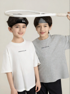 Antibacterial Soft Breathable Pill-Resistant Boys T-Shirt
