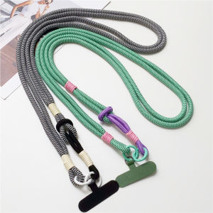 2-in-1 Crossbody Mobile Phone Lanyard Handheld Detachable Outdoor Hiking Harness strap Mens Womens Anti loss Phone Case Rope
