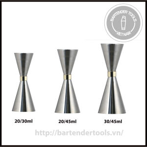 Slim Jigger - Jigger inox cao cấp có vạch chia