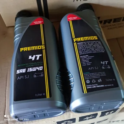 Premios Motorcycle Engine Oil 4T