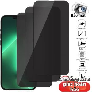 1-3 Miếng Dán Bảo Vệ Màn Hình Kính Cường Lực Chống Gián Điệp Cho Poco F7/F7 Pro/F6/M7 Pro 5G/M6/X7/X6 Pro/X5/X3/NFC/C65/C61/C55/C40 - Bảo Vệ Sự Riêng Tư 9H