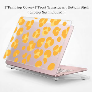 Ultra-thin Print Laptop Case for MacBook Air 13 2026 M5 Funda for MacBook Neo 13 Pro 14 16 15.3 Leopard Print Spots Print Cover