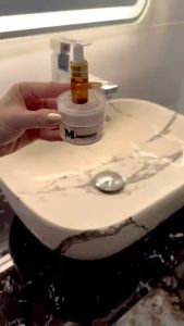 [Chính Hãng] Combo Kem + Serum M White Giảm Mụn Mờ Thâm Dưỡng Da Sáng Mịn Vita-C