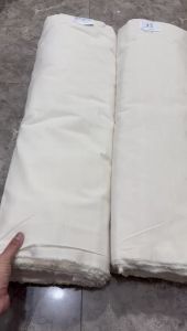 ( per 1 roll ) kain BLACU TEBAL lebar 155 cm belacu blako katun polyester bahan tas tote bag totebag pouch goodie bag media kanvas lukis membatik batik waxing kecantikan sulam menyulam background backdrop tirai hordeng gorden calico fabric embroidery