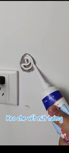 combo 2 lọ Keo Vá Tường Chống Thấm LKB 250gr 1 lọ - chuyên Trám Trét Vết Nứt Khe Hở Tường