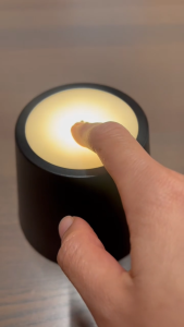 Elegant Wine Bottle LED Lamp 3-Color Dimmable USB Rechargeable Table Light with Touch Control