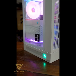 Vỏ Case DeepCool CH170 Digital WH - Hàng Chính Hãng