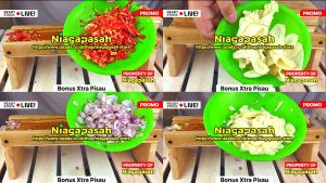 Niagapasah - Pengiris Cabai Merah untuk Hajatan Usaha Resto - 6 In 1 Slicer