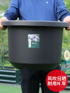 Large Size Plastic Flower Pot for Growing Berries And Greens round Succulent Planters Vegetable Gardening Pots Simple Style Home Balcony Ground Use