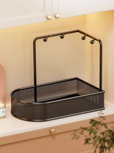 Nordic Style Desktop Jewelry Display Stand Watch Bracelet Storage Box Simple Small Accessories Organizer Iron Material