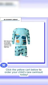 Kids Swim wear Terno Rush Guard BOYS and Girls kids swimsuit 1-12 YRS OLD
