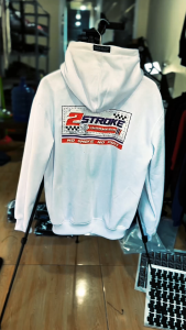Jaket Zipper 2 Stroke No Smoke No Poke Racing Two Tak Hoodie Distro Motor Herex 2 Tak 2Stroke CB GL MP Tiger Tshirt Otomotif