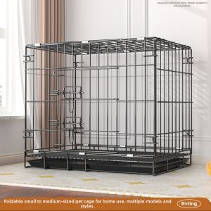 flat chastity cage Foldable Metal Pet Cage Indoor Outdoor Car Use