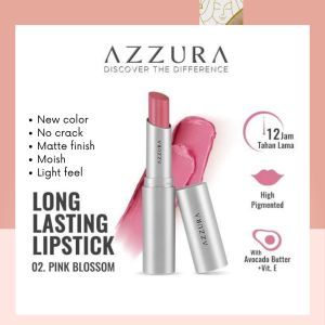 AZZURA Longlasting Lipstick Lipstik Tahan Lama BPOM 100% Original