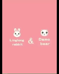 Cute Rabbit Small Fan Handheld Mini Portable USB Charging Mute Fan萌兔小风扇