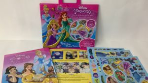 Disney Princess Beg Pertama Sayadengan Buku Cerita Aktiviti dan Stiker untuk Kanak Kanak (BM)
