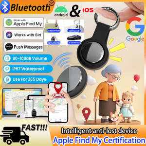 Precise positioningGPS Tracker Finder Locator For iOSandAndroid，GPS Anti Lost Reminder Device Find Object Location Supports Find MyKey Pet Kids Finder Bluetooth Tracker