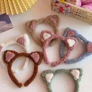 Bando Lucu Bulu Kuping Kucing & Headband Empuk Hair Band