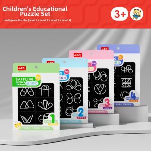 XIAOGUAICAI | Educational Sliding Puzzle Toy Magnetic Digital Kongming Lock