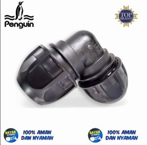 sambungan pipa HDPE keni 1/2 inch atau 20 mm EQUAL ELBOW
