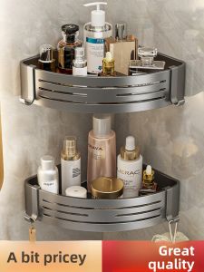 SHENYUAN | Hole-Free Triangular Bathroom Shelf