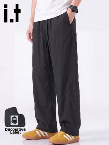 FINGERCROXX | Lightweight Tencel Drape Summer Pants for Men Casual Wear