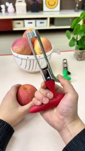 Stainless Steel Apple Core Removed Corer Fruit Core-Pulling Maker Fruit Core Remover Pear Core Remover Tool Kitchen Gadgets