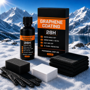 Advanced Nano Graphene Ceramic Coating 70ml UV Technology Extremely Hydrophobic Car Ceramic Coating Kit for Auto Detailing