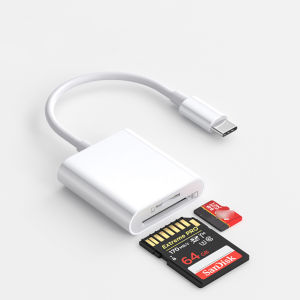Bộ Chuyển Đổi Thẻ Nhớ USB C Type C Sang SD TF Cho iPhone 17/16 Huawei Xiaomi Bộ Chuyển Đổi Dữ Liệu Thẻ Camera