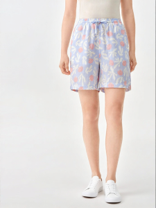 Purcotton | Ultra Soft Double Layer Cloth Womens Shorts Coralbead