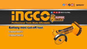 INGCO 20V 3" CORDLESS MINI CUT OFF TOOL | ANGLE GRINDER | CAGLI76012 CAGLI7601
