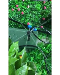 หัวน้ำหยด 8รู 13ซม. พร้อมขาปัก, ปรับระดับ, น้ำหยด, น้ำไหล, น้ำพูด