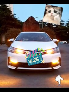 SEAMETAL Led DRL Daytime Running Light 12v Universal Mobil Sein Lampu