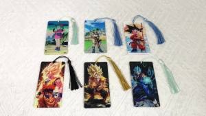 Bandai | Goku Vegeta Bulma Acrylic Bookmark Chủ Đề Anime Thiết Kế Hình Học Dành Cho Những Người Yêu Sách Thư Viện Tại Nhà Văn Phòng Du Lịch Giáng Sinh Quà Tặng Sinh Nhật