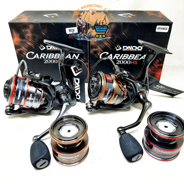 Reel Daido Caribbean 1000 2000 2000HS Double Spool