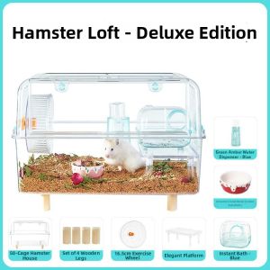 GUOGUOHAN | Luxury Large Easy-Cleaning Rodent Cage Bite-Resistant