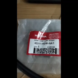 ORIMOTO-KABEL SELANG A REM BELAKANG ADV 160 HONDA 43311-K0W-NA1 ORIGINAL