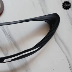 Cover Garnish Lampu Depan Mobil BRIO RS SATYA 2023 - 2024 HITAM
