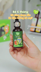 Combo 2 set 3 chai dầu ăn dặm bổ não Mămmy 30ml dầu olive dầu cá hồi dầu hạt lanh