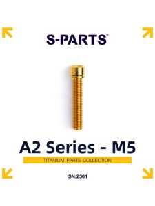 s-parts | Titanium Alloy Handlebar Stem Screws with Washer
