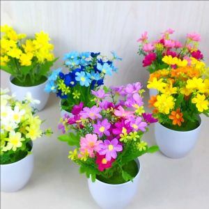 PBP30 Pot Bunga Plastik Artificial / Tanaman Hias Palsu Dekorasi Rumah Import Murah Jakarta [BISA COD]