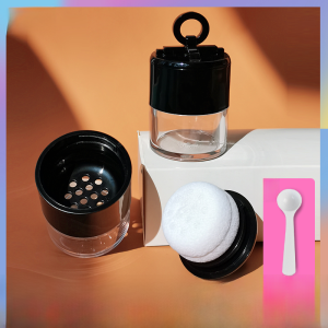 Portable Travel Mushroom Head Loose Powder Box Air Cushion Empty Box with Sponge for Any Skin Type Beauty Tool by Yuyu