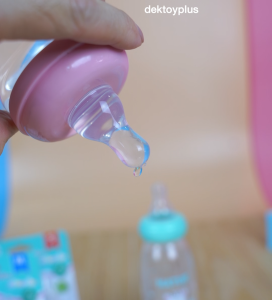 แพ็ค3 จุกนมแอทตูน Attoon แอทตูน จุกนมอารมณ์ดี เติมสันกันแฟบ คอแคบ แพ็ค3ชิ้น N3X